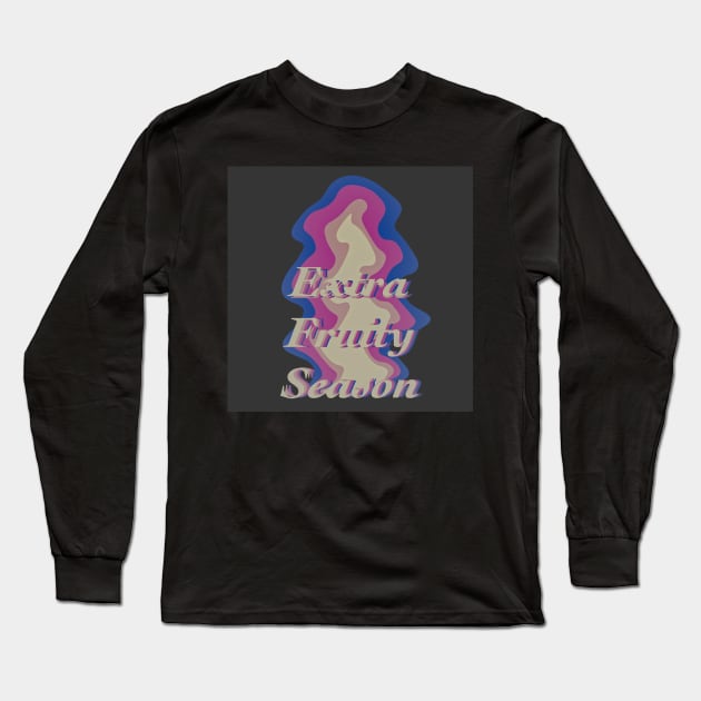 Extra Fruity Season, Bi pride #1 Long Sleeve T-Shirt by SugarSaltSpice